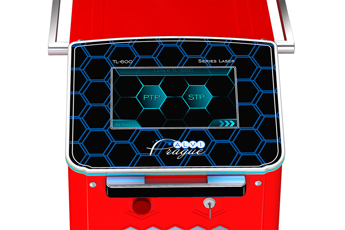 Laser Neodimio Yag Pulsar TL-600 Neo rojo alvi praha